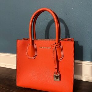 Michael Kors Bright Orange Satchel